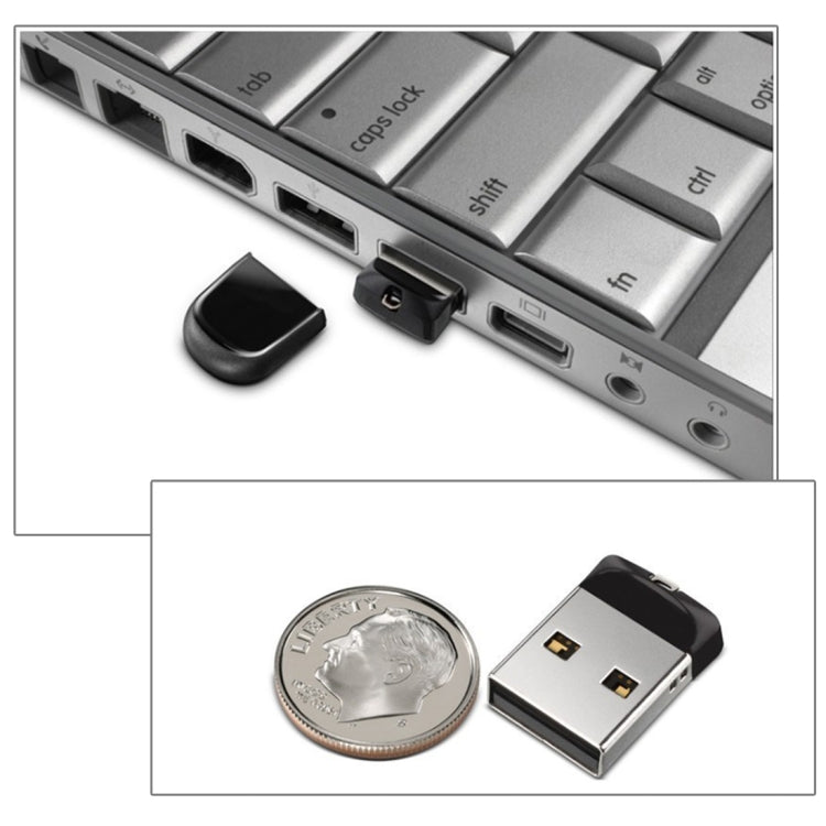 Mini chiavetta USB da 32 GB con catena per PC e laptop, 32GB