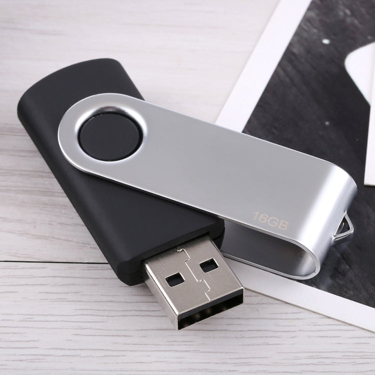 Disco flash USB 2.0 Twister da 16 GB (nero), 16GB/Black