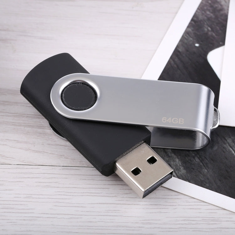 Disco flash USB 2.0 Twister da 64 GB (nero), 64GB/Black