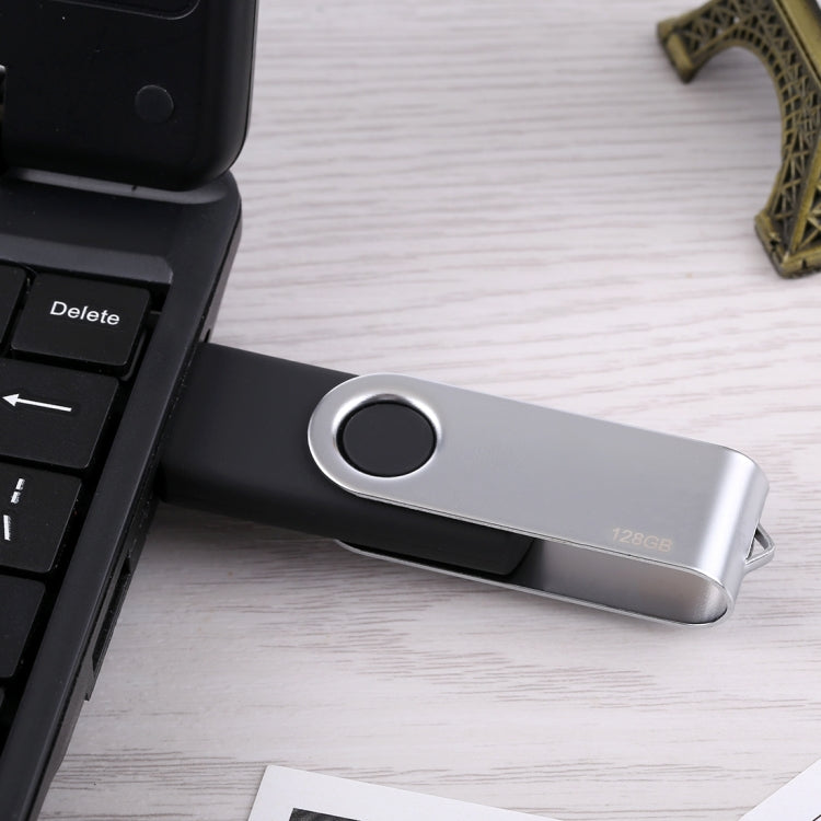Disco flash USB 2.0 Twister da 128 GB (nero), 128GB/Black