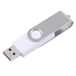 Disco flash USB 2.0 Twister da 16 GB (bianco), 16GB/White
