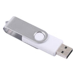 Disco flash USB 2.0 Twister da 16 GB (bianco), 16GB/White