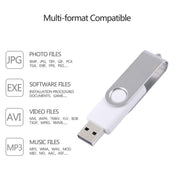 Disco flash USB 2.0 Twister da 16 GB (bianco), 16GB/White