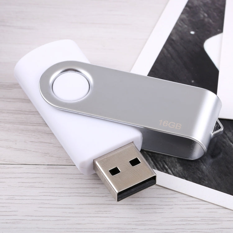 Disco flash USB 2.0 Twister da 16 GB (bianco), 16GB/White