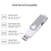 Disco flash USB 2.0 Twister da 32 GB (bianco), 32GB/White