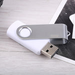 Disco flash USB 2.0 Twister da 32 GB (bianco), 32GB/White