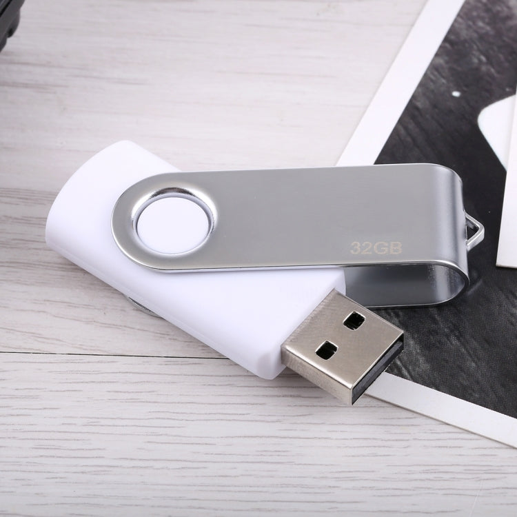 Disco flash USB 2.0 Twister da 32 GB (bianco), 32GB/White