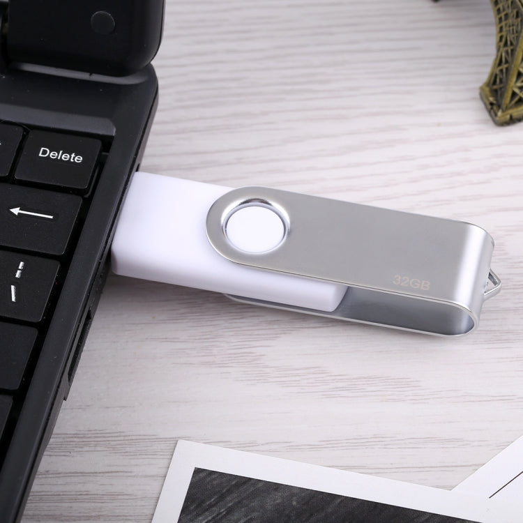 Disco flash USB 2.0 Twister da 32 GB (bianco), 32GB/White