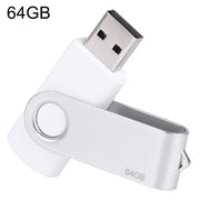 Disco flash USB 2.0 Twister da 64 GB (bianco), 64GB/White