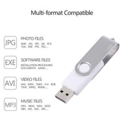 Disco flash USB 2.0 Twister da 64 GB (bianco), 64GB/White