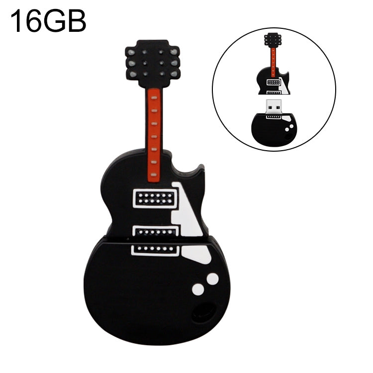 Disco flash USB a forma di chitarra da 16 GB, 2GB, 4GB, 8GB, 16GB