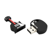 Disco flash USB a forma di chitarra da 16 GB, 2GB, 4GB, 8GB, 16GB