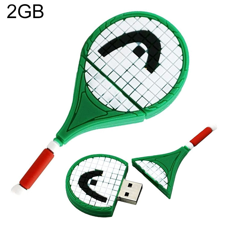 Disco flash USB a forma di racchetta da tennis (8 GB), 2GB, 4GB, 8GB