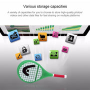 Disco flash USB a forma di racchetta da tennis (8 GB), 2GB, 4GB, 8GB