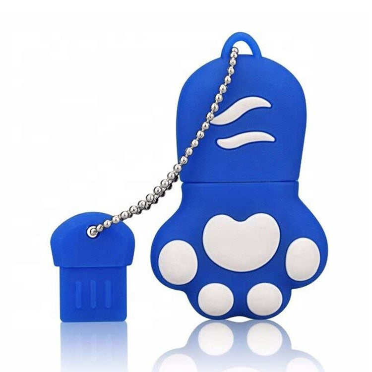 Disco flash USB 2.0 8GB in silicone forma zampa orso