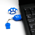 Disco flash USB 2.0 8GB in silicone forma zampa orso