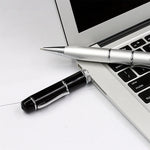 Disco flash USB stile penna laser 3 in 1, 2 GB (nero), 2GB (Black)