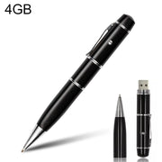 Disco flash USB stile penna laser 3 in 1, 4 GB (nero), 4GB (Black)