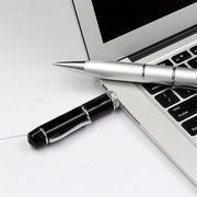 Disco flash USB stile penna laser 3 in 1, 4 GB (nero), 4GB (Black)
