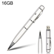 Disco flash USB stile penna laser 3 in 1, argento (16 GB), 16GB (Silver)