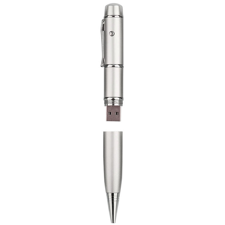 Disco flash USB stile penna laser 3 in 1, argento (16 GB), 16GB (Silver)