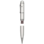 Disco flash USB stile penna laser 3 in 1, argento (16 GB), 16GB (Silver)