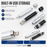 Disco flash USB 3 in 1 argento 16 GB
