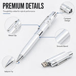 Disco flash USB 3 in 1 argento 16 GB