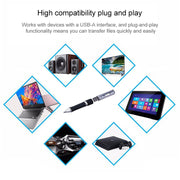Disco flash USB stile penna 2 in 1, nero (16 GB), 2GB, 4GB, 8GB, 16GB