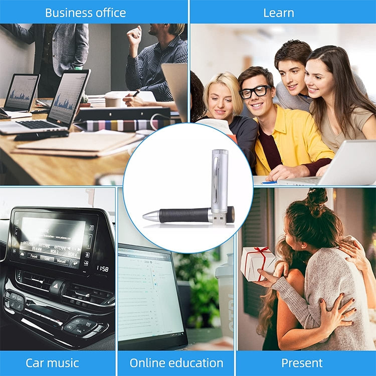 Disco flash USB stile penna 2 in 1, nero (16 GB), 2GB, 4GB, 8GB, 16GB