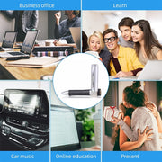 Disco flash USB stile penna 2 in 1, nero (16 GB), 2GB, 4GB, 8GB, 16GB