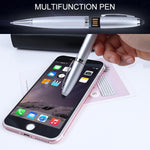 Disco flash USB stile penna 2 in 1, nero, 2GB (Silver), 4GB (Silver), 8GB (Silver), 16GB (Silver), 32GB (Silver), 2GB (Black), 4GB (Black), 8GB (Black), 16GB (Black), 32GB (Black)