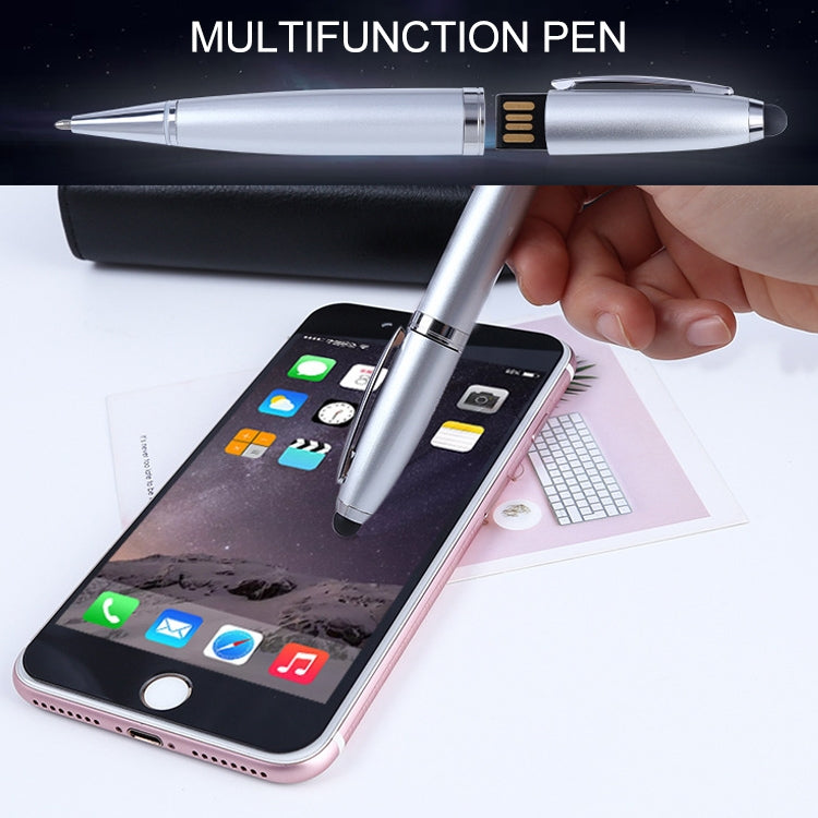 Disco flash USB stile penna 2 in 1, nero, 2GB (Silver), 4GB (Silver), 8GB (Silver), 16GB (Silver), 32GB (Silver), 2GB (Black), 4GB (Black), 8GB (Black), 16GB (Black), 32GB (Black)
