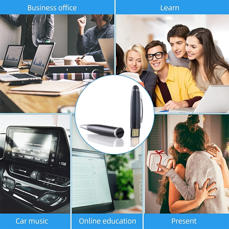 Disco flash USB stile penna 2 in 1, nero, 2GB (Silver), 4GB (Silver), 8GB (Silver), 16GB (Silver), 32GB (Silver), 2GB (Black), 4GB (Black), 8GB (Black), 16GB (Black), 32GB (Black)