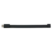 Disco flash USB 2.0 per braccialetti in silicone da 4 GB, 4GB (Black)