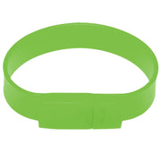 Disco flash USB 2.0 per braccialetti in silicone da 2 GB, 2GB (Green)