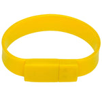 Disco flash USB 2.0 16 GB per braccialetti in silicone