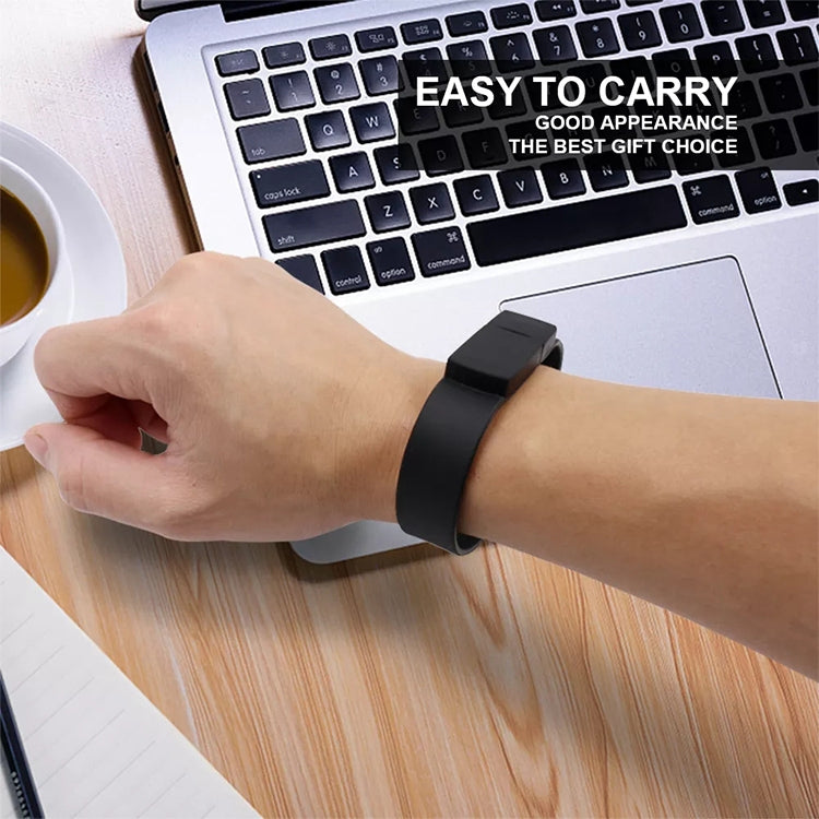 Disco flash USB 2.0 per braccialetti in silicone da 4 GB, 4GB