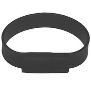 Disco flash USB 2.0 per braccialetti in silicone da 2 GB, 2GB (Black)