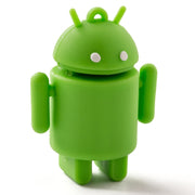 Disco flash USB stile robot Android da 8 GB (verde), 8GB
