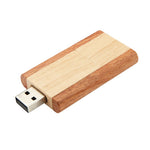Disco flash USB in materiale legno da 8 GB, 2GB, 4GB, 8GB