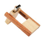 Disco flash USB in materiale legno da 8 GB, 2GB, 4GB, 8GB
