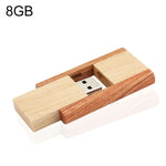Disco flash USB in materiale legno da 8 GB, 2GB, 4GB, 8GB