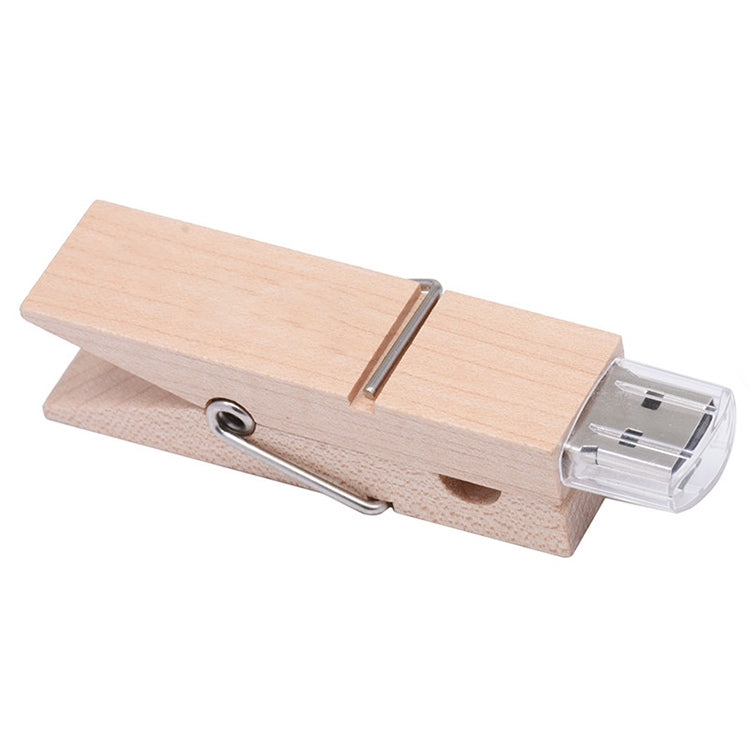 Disco flash USB stile clip in legno da 4 GB, 2GB, 4GB, 8GB