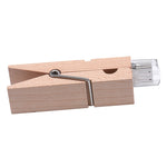 Disco flash USB stile clip in legno da 4 GB, 2GB, 4GB, 8GB