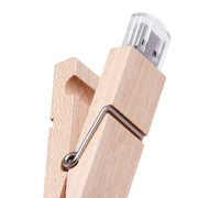 Disco flash USB stile clip in legno da 4 GB, 2GB, 4GB, 8GB