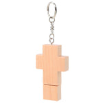 Disco flash USB stile croce di legno da 8 GB, 2GB, 4GB, 8GB