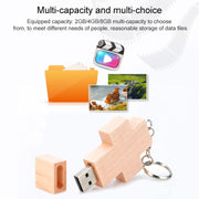 Disco flash USB stile croce di legno da 8 GB, 2GB, 4GB, 8GB