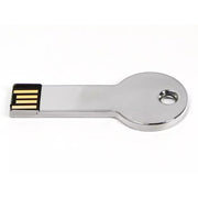 Disco flash USB 2.0 stile chiave in metallo argentato (32 GB) (argento), 32GB