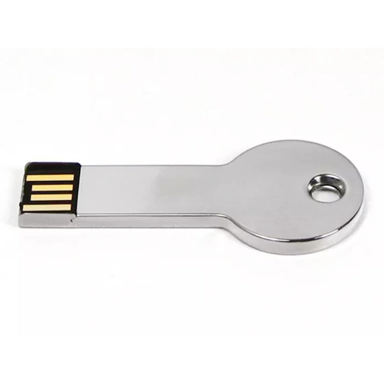 Mini disco flash USB 2.0 serie Metal con portachiavi (4 GB), 4GB